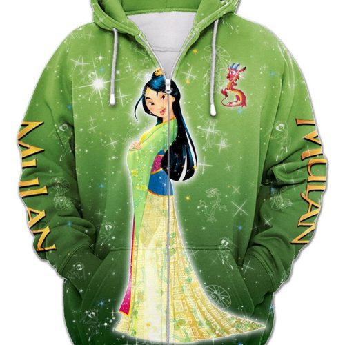 Mulan Zip-up Hoodie